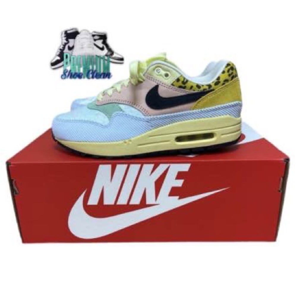 Nike Air Max 1 Spring Great Indoors PRM Premium Sneakers WMNS SIZE 6